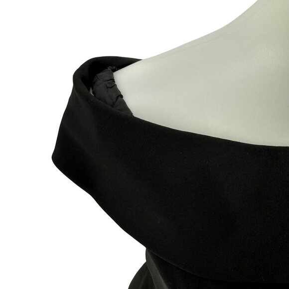 Calvin Klein Womens Black Off-Shoulder Sheath Dress 4P - Picture 8 of 10